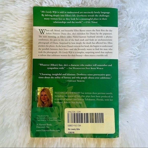 Elizabeth Dewberry His Lovely Wife Paperback Fiction Princess Diana Trophy Wife - Picture 3 of 3